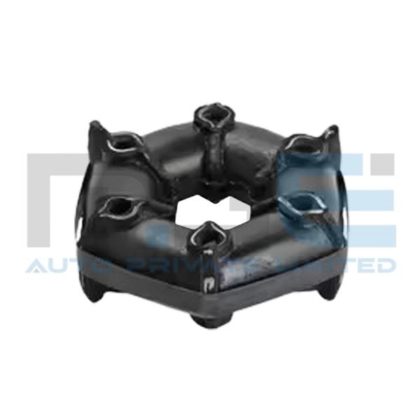 COUPLING RUBBER RAISED PIN BUSH WITH METAL STRIP FOR APE PIAGGIO THREE WHEELER